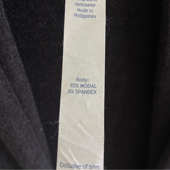 Lululemon To and Flow Wrap Cardigan Gray 12 - Picture 7 of 11